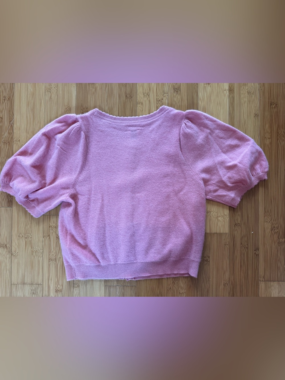 Maeve Sweater Large mauve/pink - Picture 3 of 3